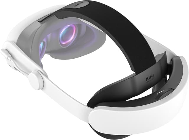 Detalle de KIWI design K4 Boost Komfort Head Strap mit Akku für Meta Quest 3/Quest 3S