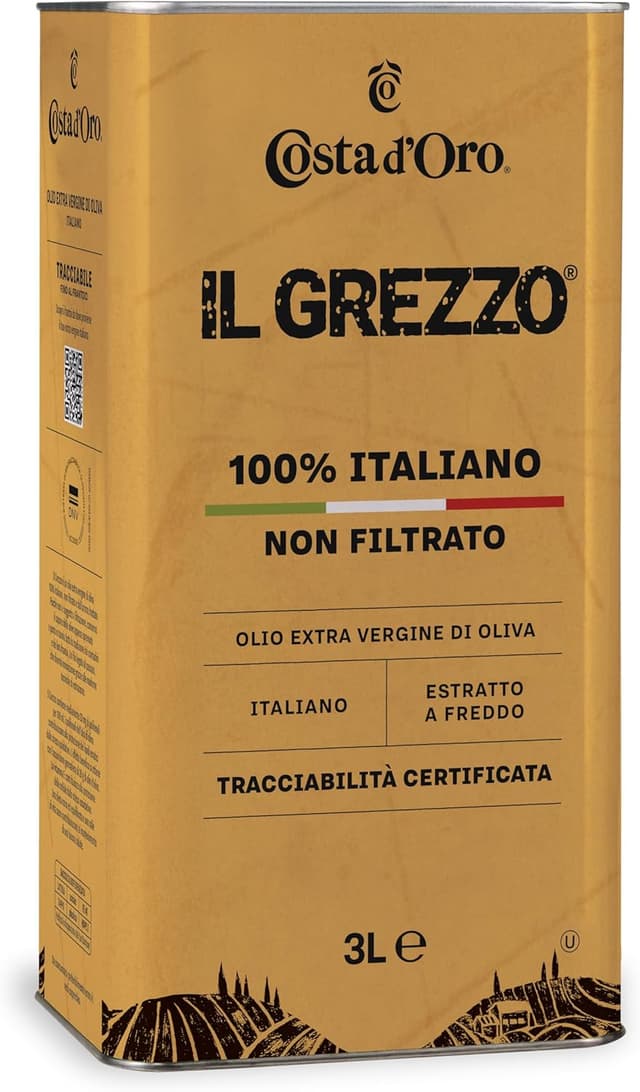 Imagen de Costa d'Oro Il Grezzo olio extravergine 3 L 🫒 en OfertitasTOP