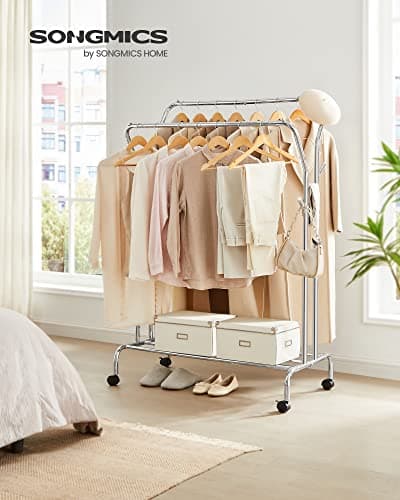 Detalle 2 de SONGMICS HSR107E01 Burro para ropa 103,5 cm 🚪