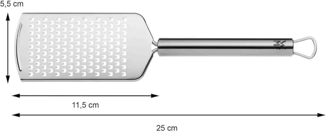Detalle 2 de WMF Profi Plus Rallador Medio 25cm, Acero Inoxidable🍴