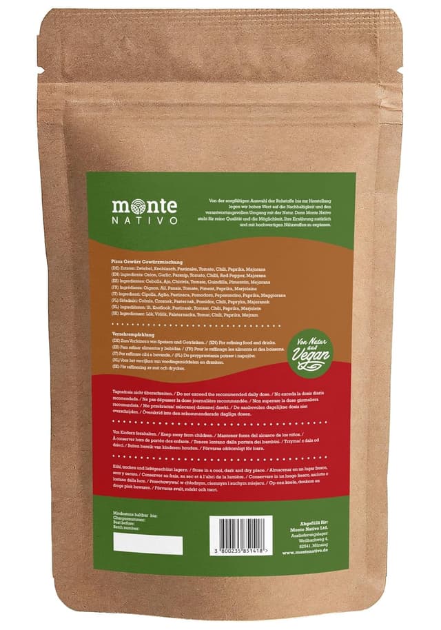 Thumbnail 5 de Pizzagewürz Monte Nativo 250 g 🍕