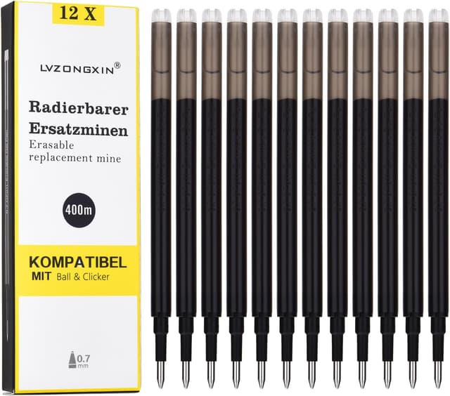 Detalle de LVZONGXIN Ersatzminen 0,7 mm für FriXion 🖊