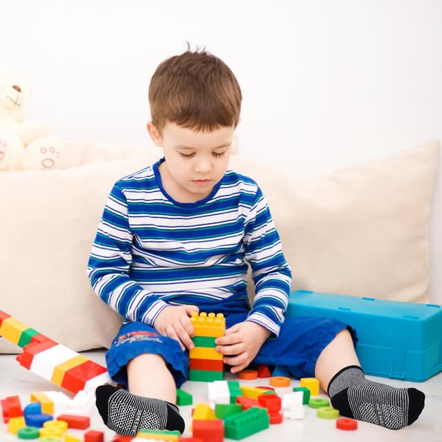 Thumbnail 2 de ELUTONG Stoppersocken Kinder 12 Paar Antirutsch