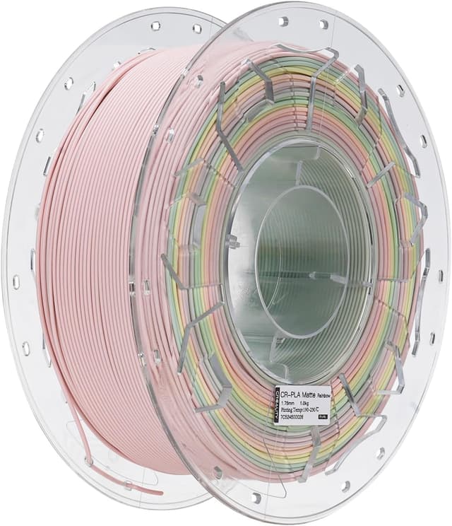 Detalle de Creality Rainbow PLA filament 1.75mm