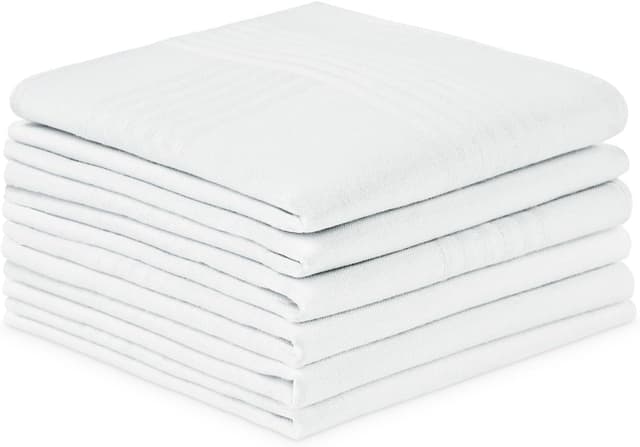 Thumbnail 6 de URAQT Men’s Handkerchiefs 12-Pack – soft gents hankies for pocket squares