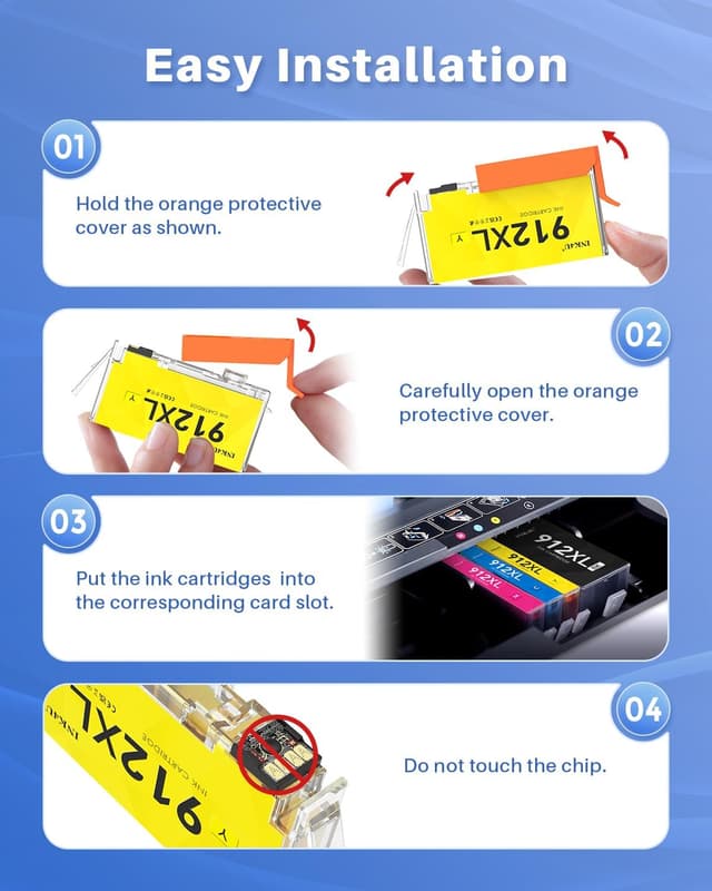 Thumbnail 6 de INK4U 912XL Nero per HP, 2 cartucce