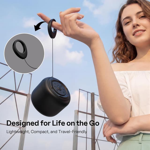 Thumbnail 5 de Bobtot Portable Bluetooth Speaker with Strap