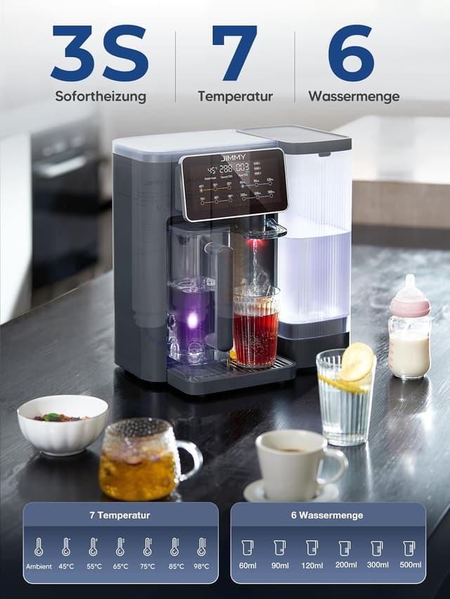 Detalle 2 de Jimmy R9 Umkehrosmoseanlage 7‑stufiger Wasserfilter