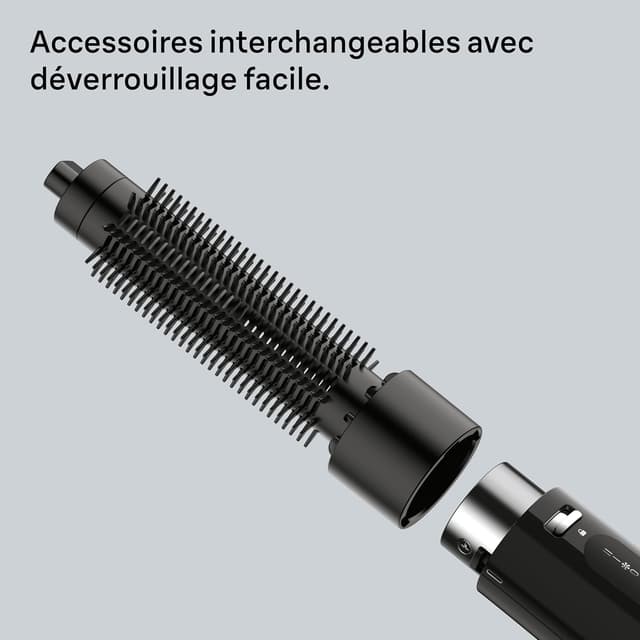 Detalle de Braun AS1.5 – brosse soufflante chauffante compacte BRAS150E à 3 réglages et 2 accessoires