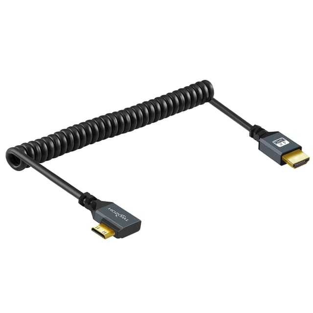 Imagen de Twozoh Left Angled Mini HDMI to HDMI 1.5m en OfertitasTOP