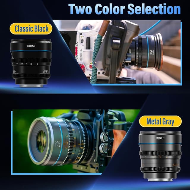 Detalle 2 de SIRUI Night Walker 24mm T1.2 cine lens