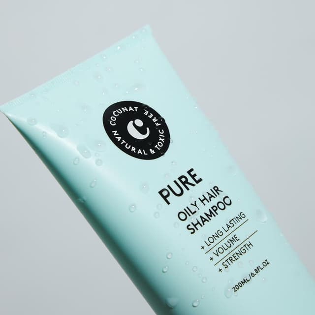 Detalle 2 de Shampoo COCUNAT Pure per capelli grassi da 200 ml