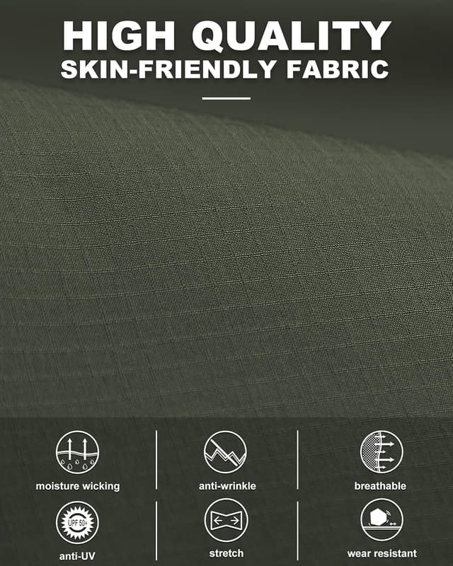 Detalle de 33,000ft Funktionshemd Herren UPF50+ UV-Schutz