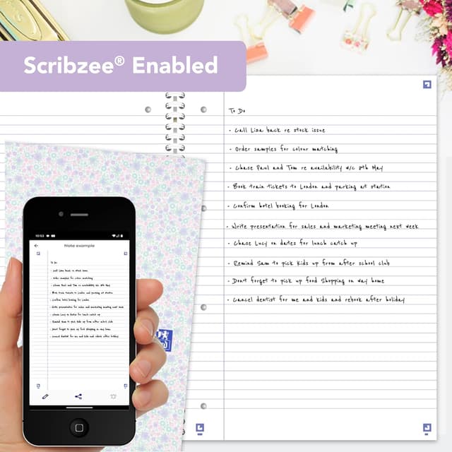 Thumbnail 4 de Oxford A4 Liberty Notebooks 140-page twin pack