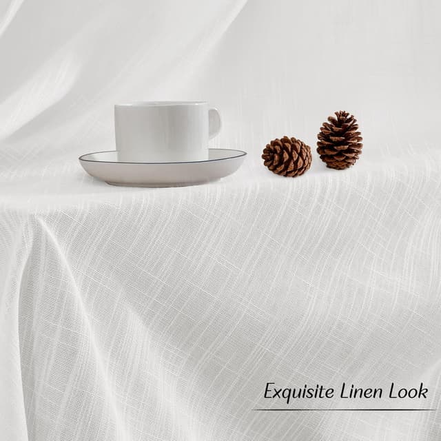 Detalle de Ystyle Rideau transparent 70x120 cm