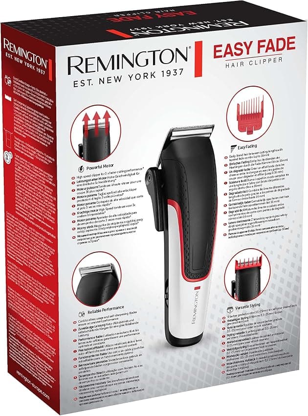 Thumbnail 6 de Remington HC500 Máquina de Cortar Pelo 50 min ⌛️✂️📄📎📱