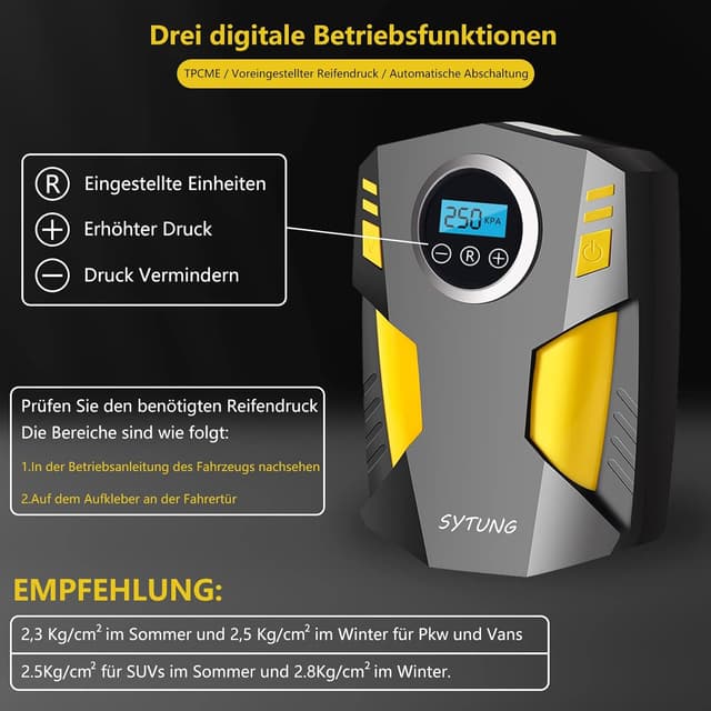 Thumbnail 1 de SYTUNG Kompressor 12 V Luftkompressor