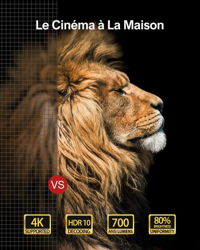 Thumbnail 1 de ULTIMEA Vidéoprojecteur 700 ANSI