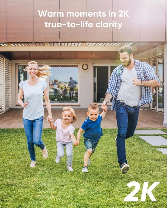 Detalle 2 de SANNCE Telecamera PoE esterna 2K 3MP