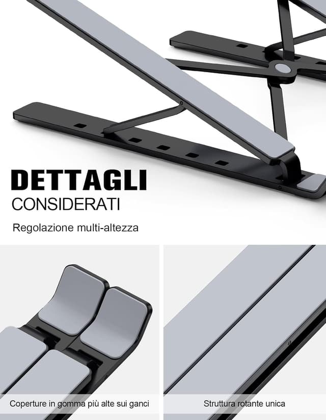 Thumbnail 4 de Babacom Supporto PC Portatile 5 livelli