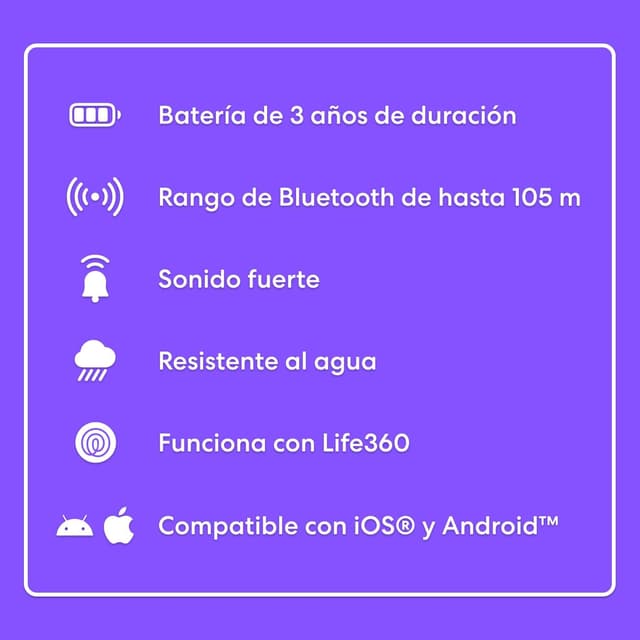 Thumbnail 5 de Tile by Life360 Essentials 2024 - Localizadores Bluetooth 📍 ¡Nunca Pierdas Tus Objetos!