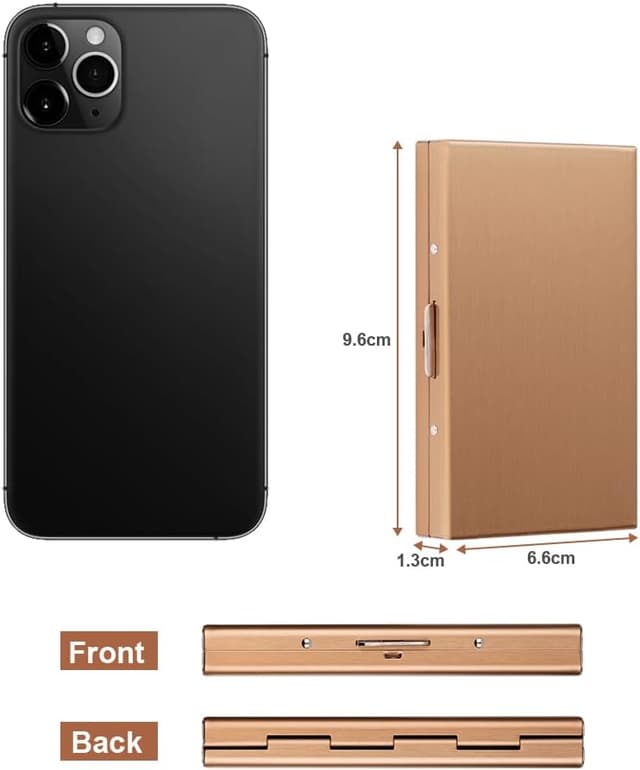 Thumbnail 1 de Vicloon Kartenetui RFID Blocking 2er Pack