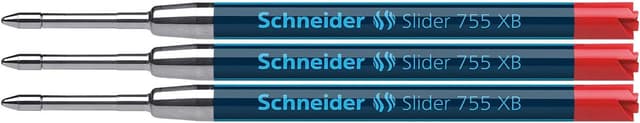 Detalle de Schneider Slider 755 xB 3 stylos rouge đź–Š