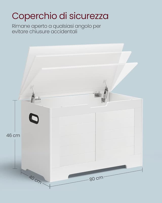 Thumbnail 6 de Vasagle cassapanca organizer 40 x 80 x 46 cm