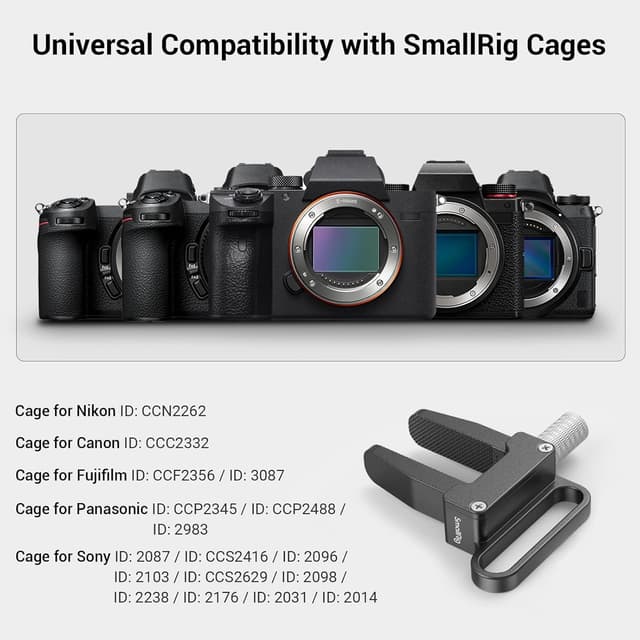Detalle de SMALLRIG HDMI Kabelklemme für Select Camera Cage 3637
