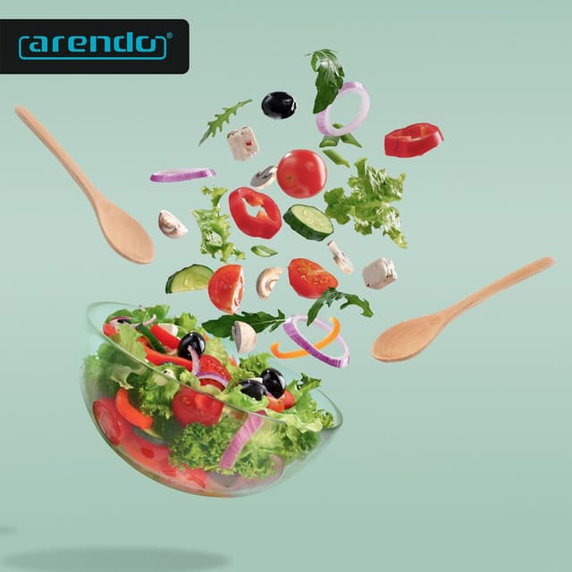 Thumbnail 6 de Arendo Rührschüsseln aus Borosilikatglas im 4er-Set mit Deckel (0,7 / 1,1 / 2,7 / 4,4 l)