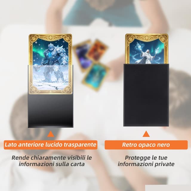 Thumbnail 3 de Mcbazel 100 Pezzi Custodie 66×91 mm 🃏