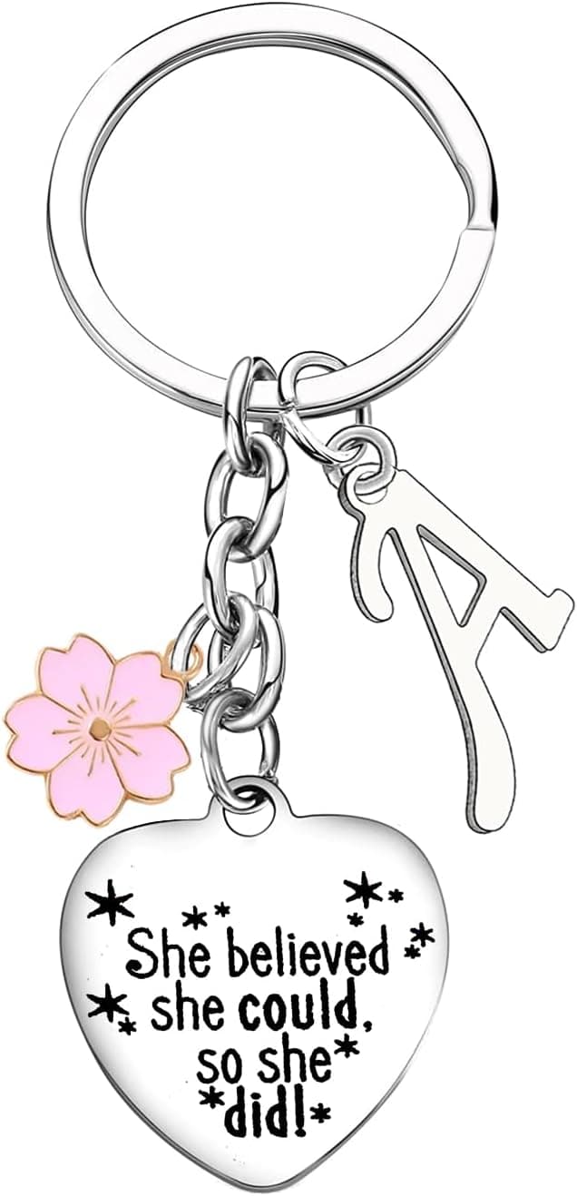 Thumbnail 3 de Nimteve 26 Letter Alphabet Keychain