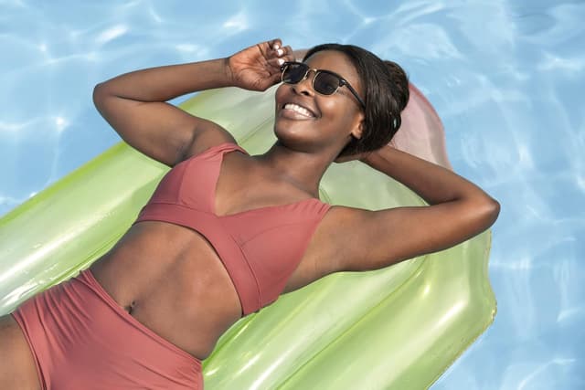 Detalle de Bestway Luftmatratze Dreamsicle, 185 x 89 cm – schnell einsatzbereit zum Entspannen