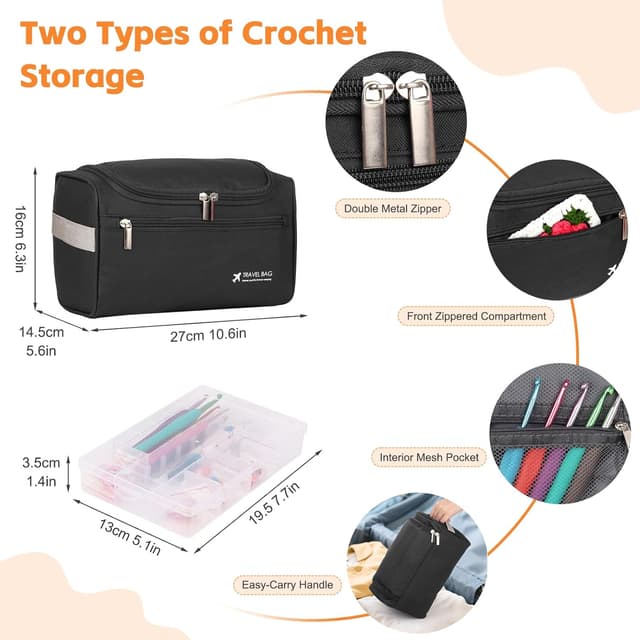 Thumbnail 5 de Reessy Crochet Kit 88PCS for Beginners