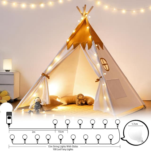 Thumbnail 1 de Sprifityy Catena luminosa 15 m 100 LED