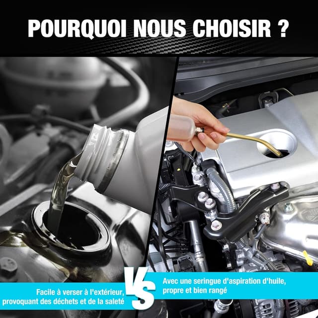 Thumbnail 5 de DURATECH Seringue à huile 200 mL — pompe manuelle 🛠