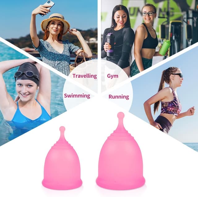 Thumbnail 6 de ACWOO Coppetta Mestruale 2 PCS