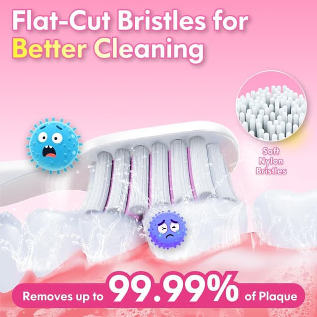 Detalle de Kids sonic toothbrush 31000VPM timer