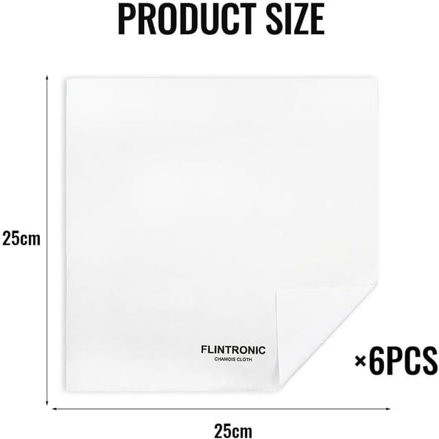 Detalle 2 de 6er Pack Reinigungstücher 25 x 25 cm