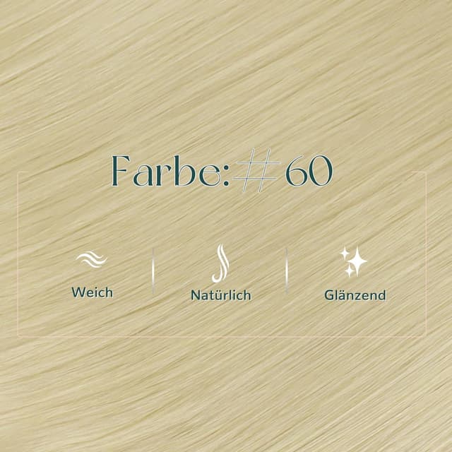 Detalle 2 de Easyouth OVO Weft Echthaar 45 cm