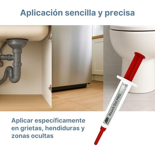 Detalle de Novokill Roach Gel PRO, 2x10 g para cucarachas