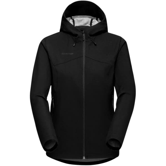 Detalle de Mammut chaqueta de montaña de mujer Corporate cortavientos softshell con capucha