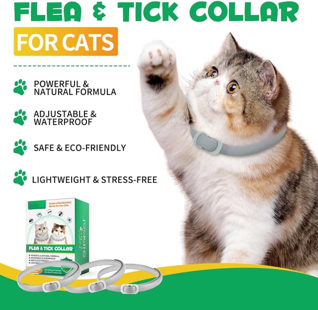 Thumbnail 1 de Collare antiparassitario per gatti 4 pacchi, 24 mesi di protezione 🐾