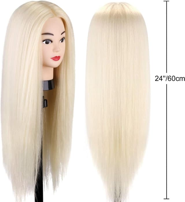 Thumbnail 6 de TwoWin Trainingskopf 80% Echthaar, 61 cm