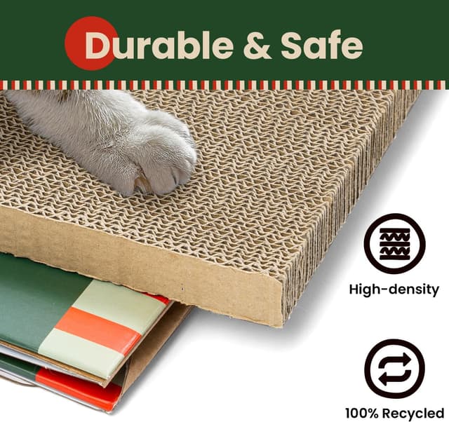 Thumbnail 6 de Conlun Cardboard Cat House Medium 33cm