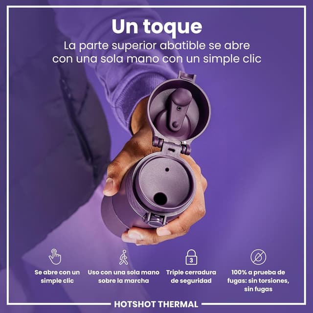 Thumbnail 2 de ion8 Vaso Termo Café Para Llevar ☕ Prueba de Fugas