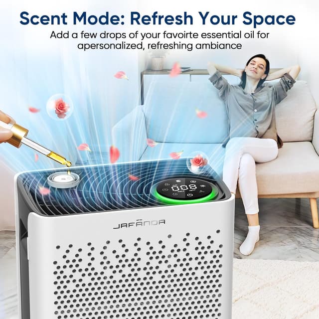 Thumbnail 6 de Jafanda JF280 Luftreiniger für Schlafzimmer mit H13-HEPA, PM2.5-Display und 20 dB Schlafmodus