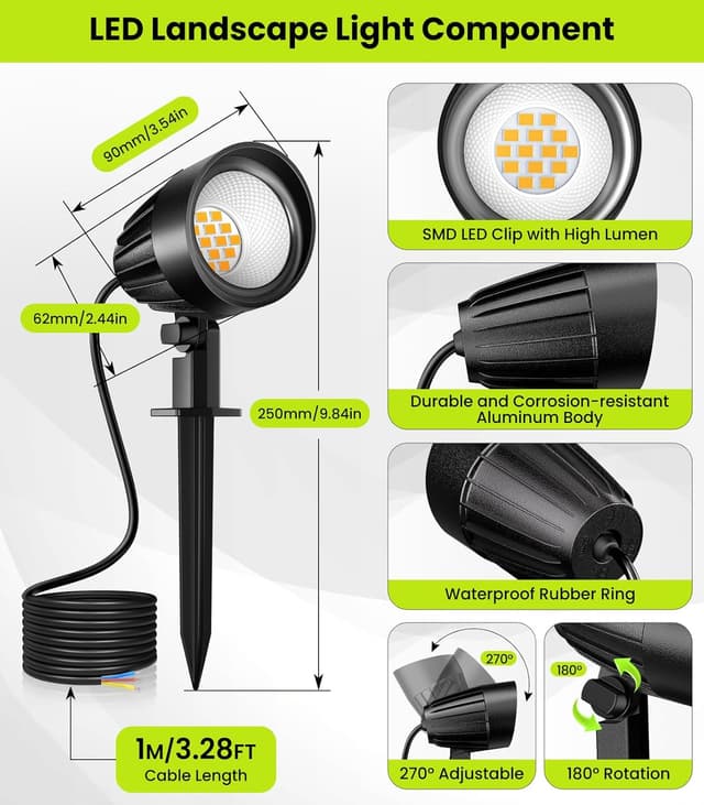 Thumbnail 6 de CLV 9W Focos LED Exteriores 680LM 2700K