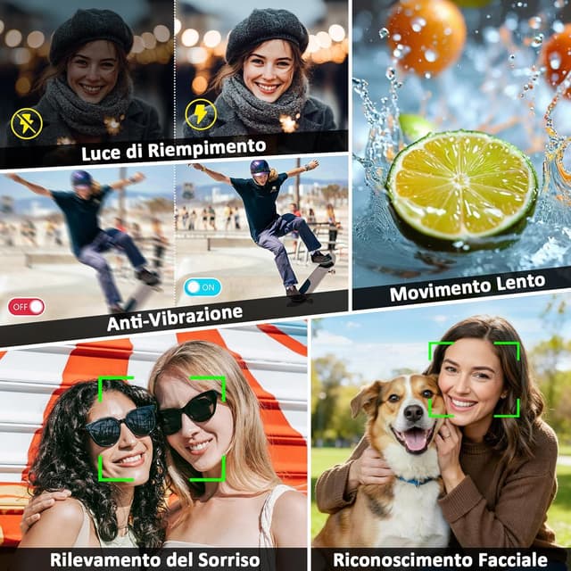 Thumbnail 5 de Fotocamera Digitale 4K 48MP