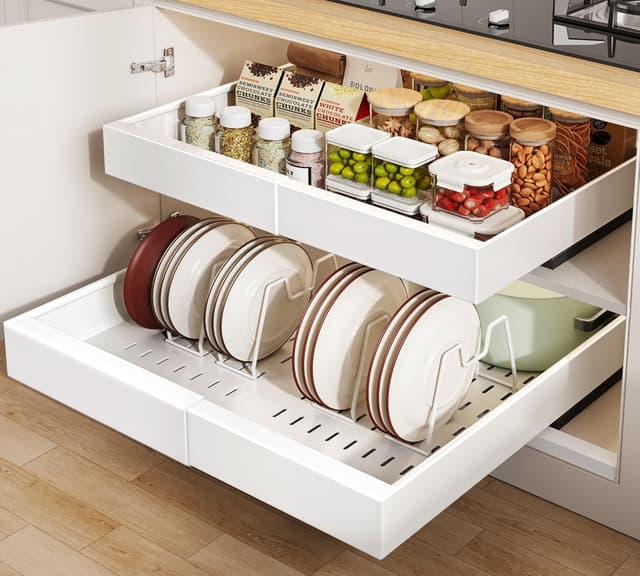 Imagen de Seinloes Pull-Out Cabinet Organizer 21" Deep en OfertitasTOP